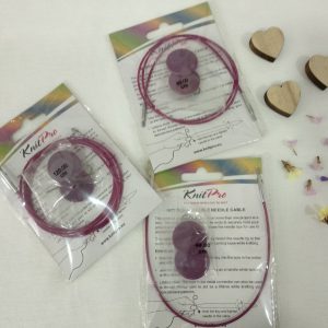 Cables Purple de Knit Pro