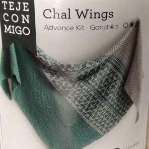 Kit Teje Conmigo Chal Wins ganchillo